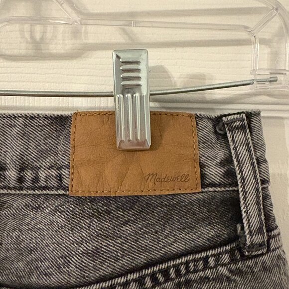 Madewell Black Denim Perfect Vintage Straight Jean Size 27 - Picture 4 of 5